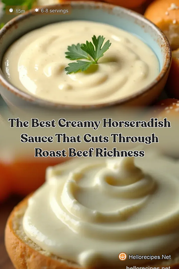 The Best Creamy Horseradish Sauce That Cuts Through Roast Beef Richness