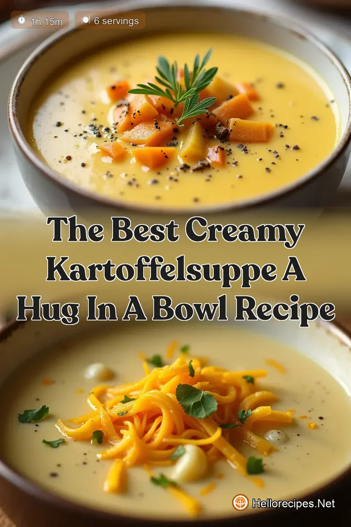 The Best Creamy Kartoffelsuppe A Hug in a Bowl Recipe