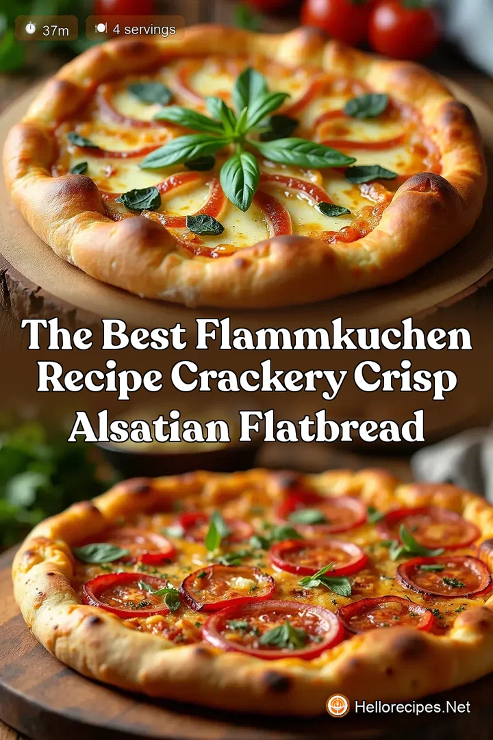 The Best Flammkuchen Recipe Crackery Crisp Alsatian Flatbread