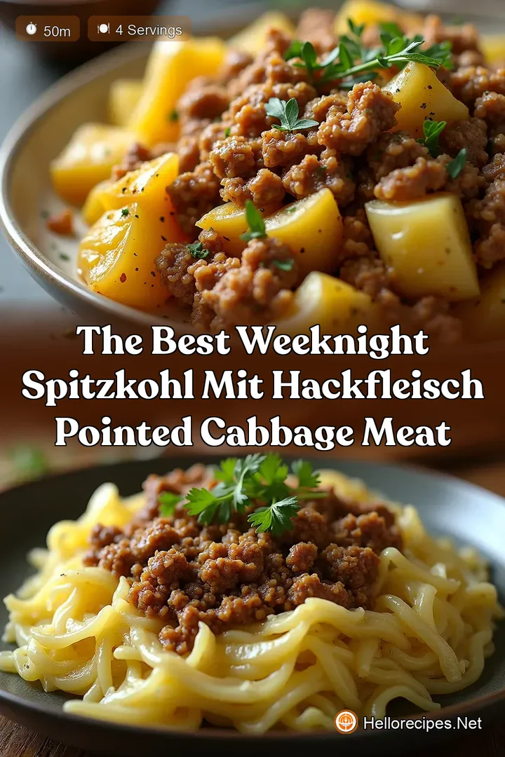 The Best Weeknight Spitzkohl mit Hackfleisch Pointed Cabbage Meat