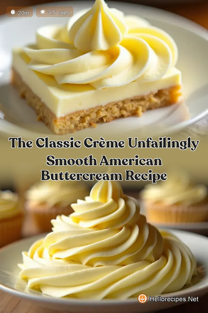 The Classic Cr&egrave;me Unfailingly Smooth American Buttercream Recipe