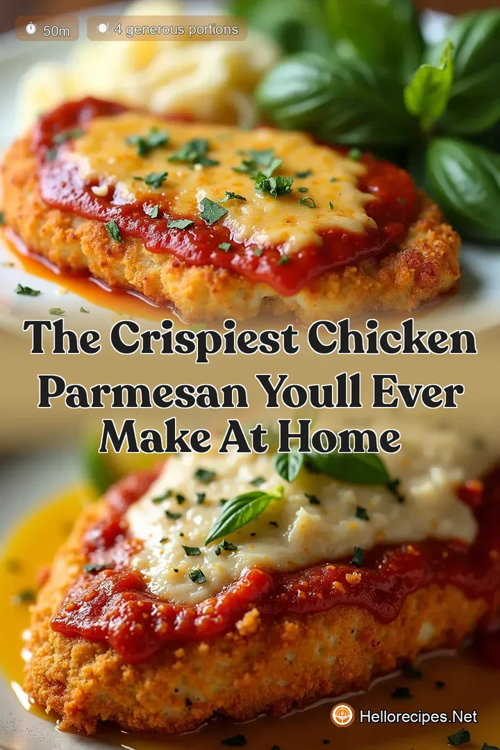 The Crispiest Chicken Parmesan Youll Ever Make At Home