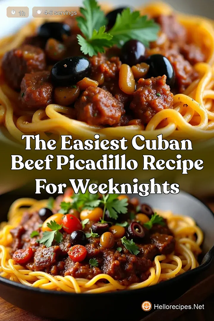 The Easiest Cuban Beef Picadillo Recipe for Weeknights