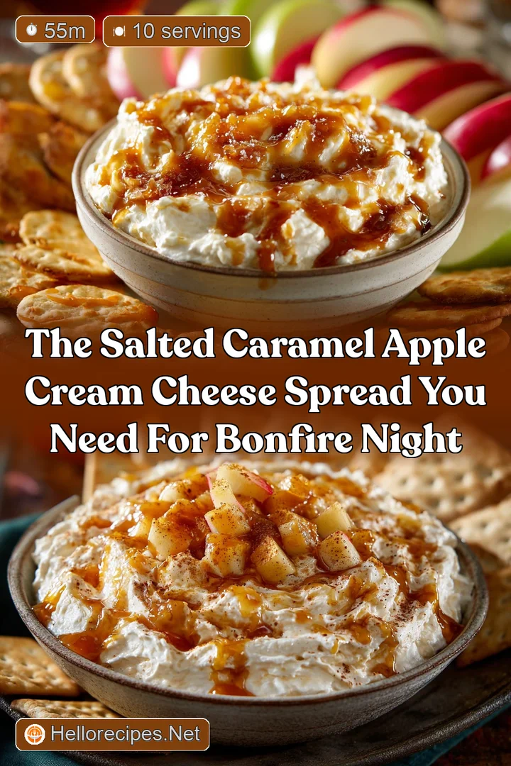 The Salted Caramel Apple Cream Cheese Spread You Need for Bonfire Night