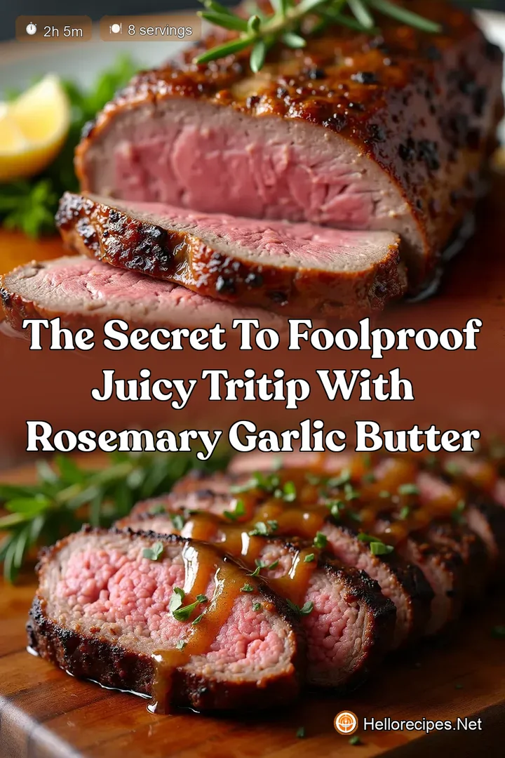 The Secret to Foolproof Juicy TriTip with Rosemary Garlic Butter
