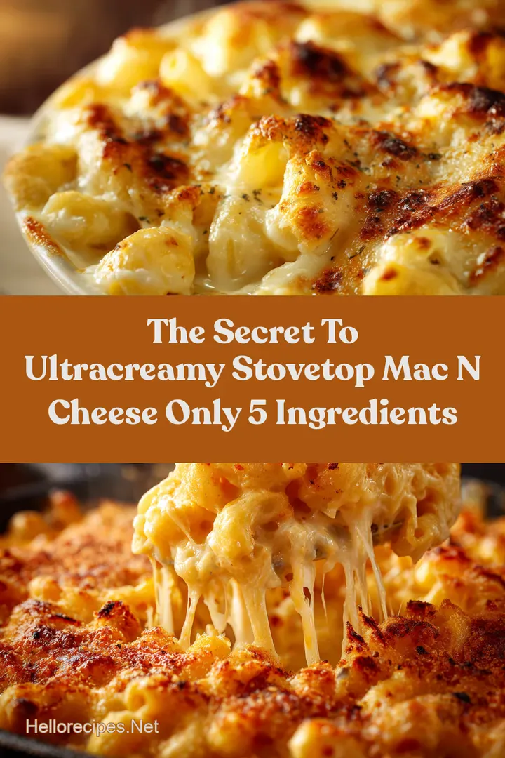 The Secret to UltraCreamy Stovetop Mac N Cheese Only 5 Ingredients