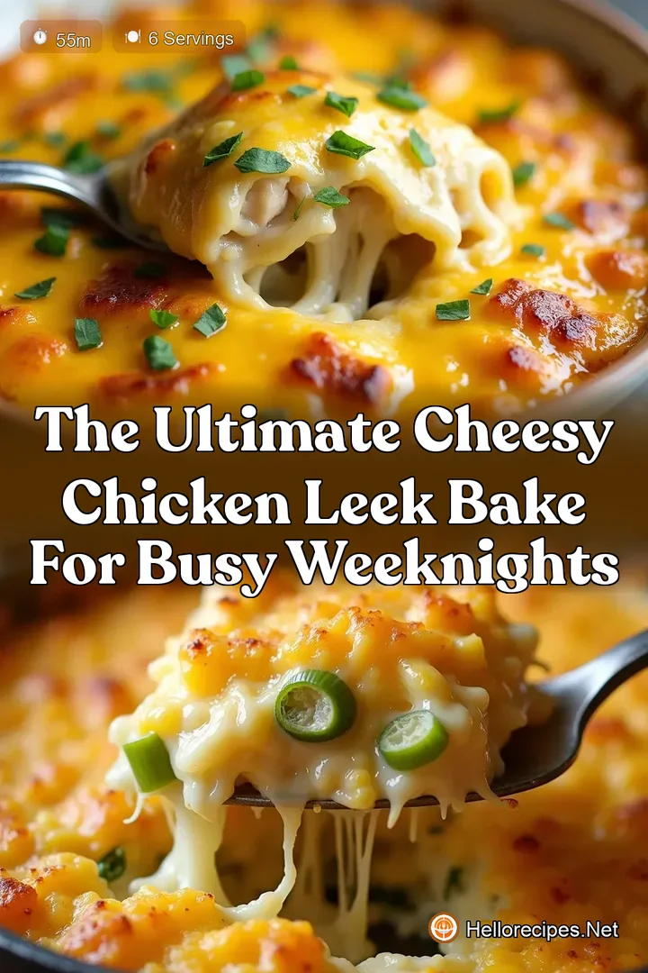 The Ultimate Cheesy Chicken Leek Bake for Busy Weeknights