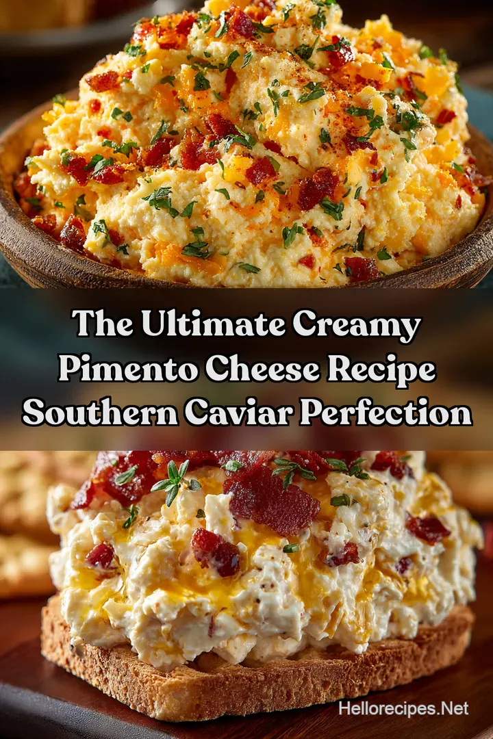 The Ultimate Creamy Pimento Cheese Recipe Southern Caviar Perfection