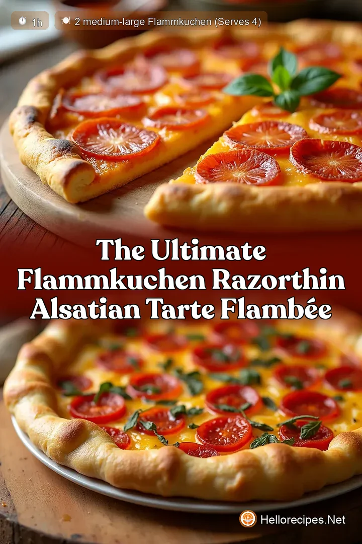 The Ultimate Flammkuchen RazorThin Alsatian Tarte Flamb&eacute;e