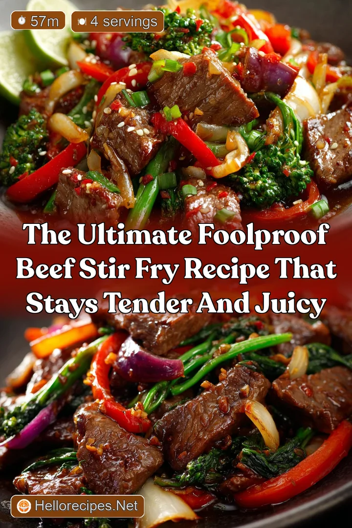 The Ultimate Foolproof Beef Stir Fry Recipe That Stays Tender and Juicy