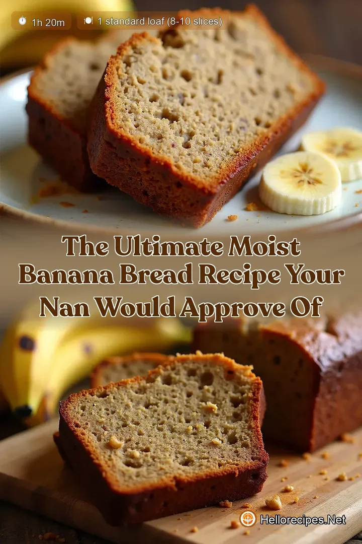 The Ultimate Moist Banana Bread Recipe Your Nan Would Approve Of