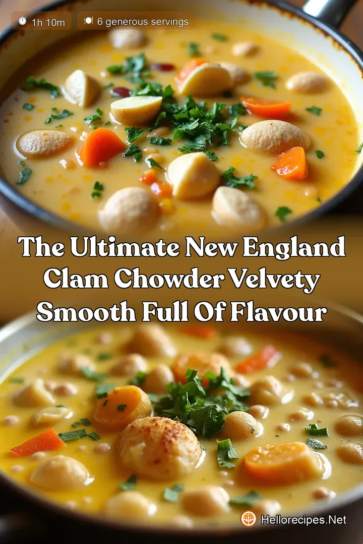 The Ultimate New England Clam Chowder Velvety Smooth Full of Flavour