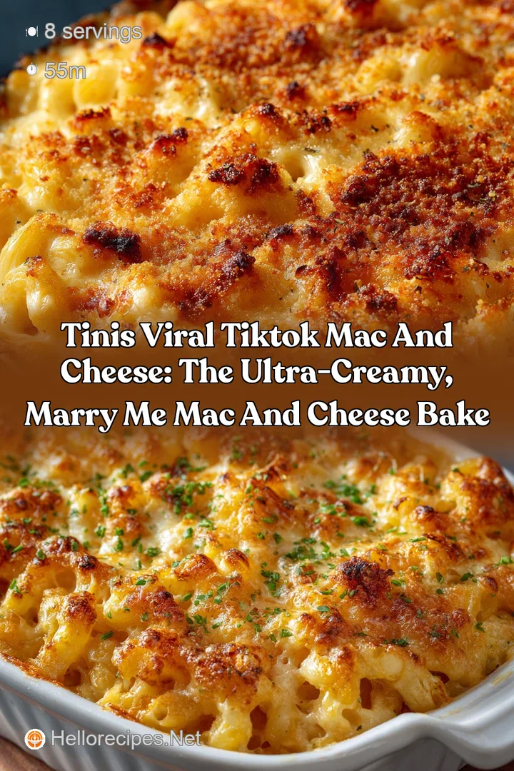 Tinis Viral TikTok Mac and Cheese: The Ultra-Creamy Marry Me Mac And Cheese Bake
