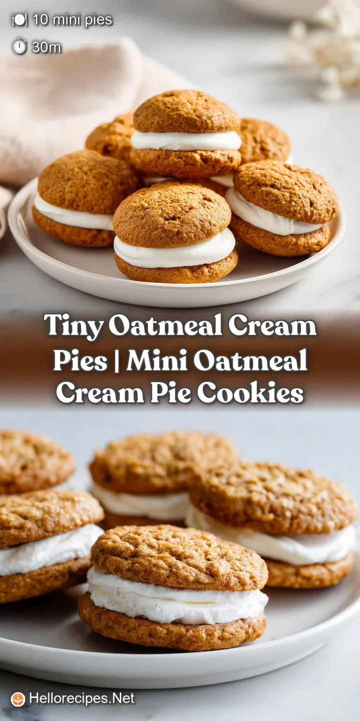 Extreme close-up of a soft oatmeal cookie sandwich showing the creamy white filling and textured toasted oats.