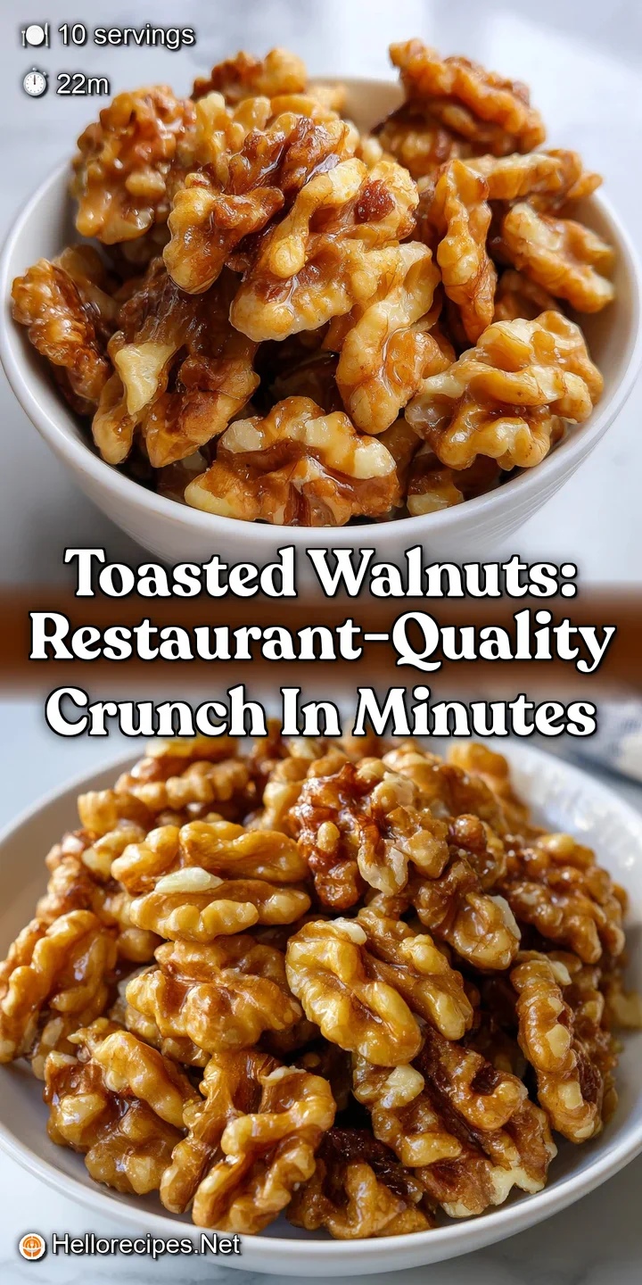 Toasted Walnuts: Restaurant-Quality Crunch in Minutes