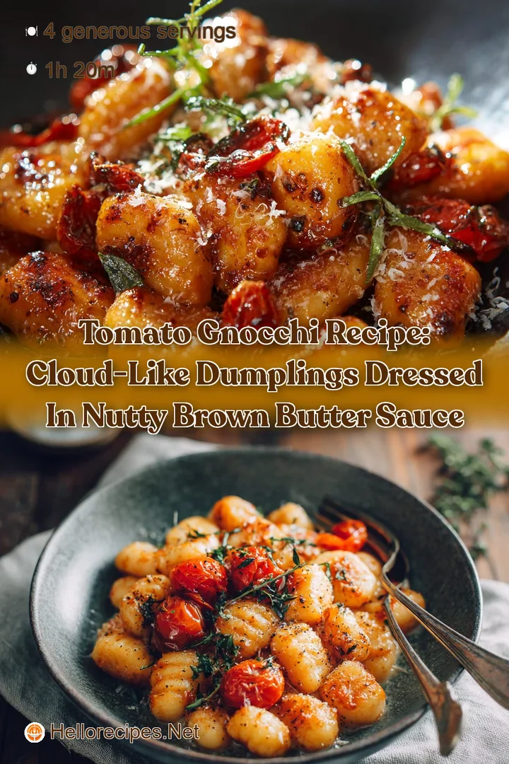 Tomato Gnocchi Recipe: Cloud-Like Dumplings Dressed in Nutty Brown Butter Sauce