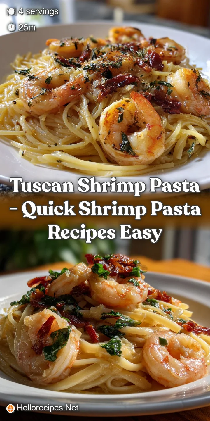 A close-up of tender shrimp nestled in a luscious, creamy sauce. The dish is infused with bright red tomatoes, promising a...