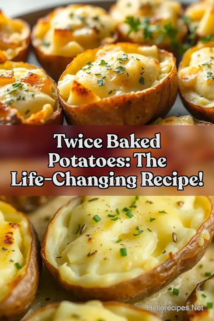 Twice Baked Potatoes: The Life-Changing Recipe!