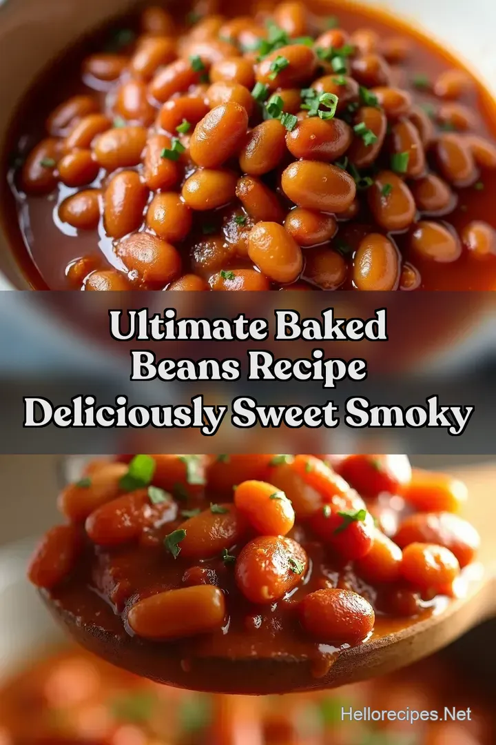 Ultimate Baked Beans Recipe Deliciously Sweet Smoky