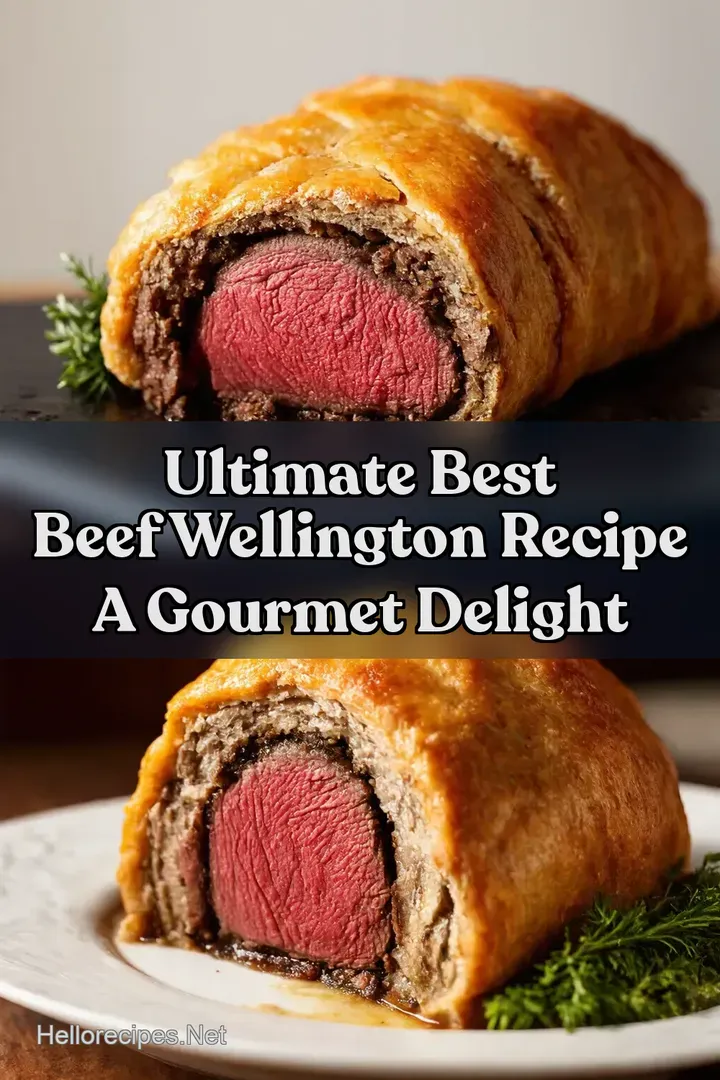 Ultimate Best Beef Wellington Recipe A Gourmet Delight