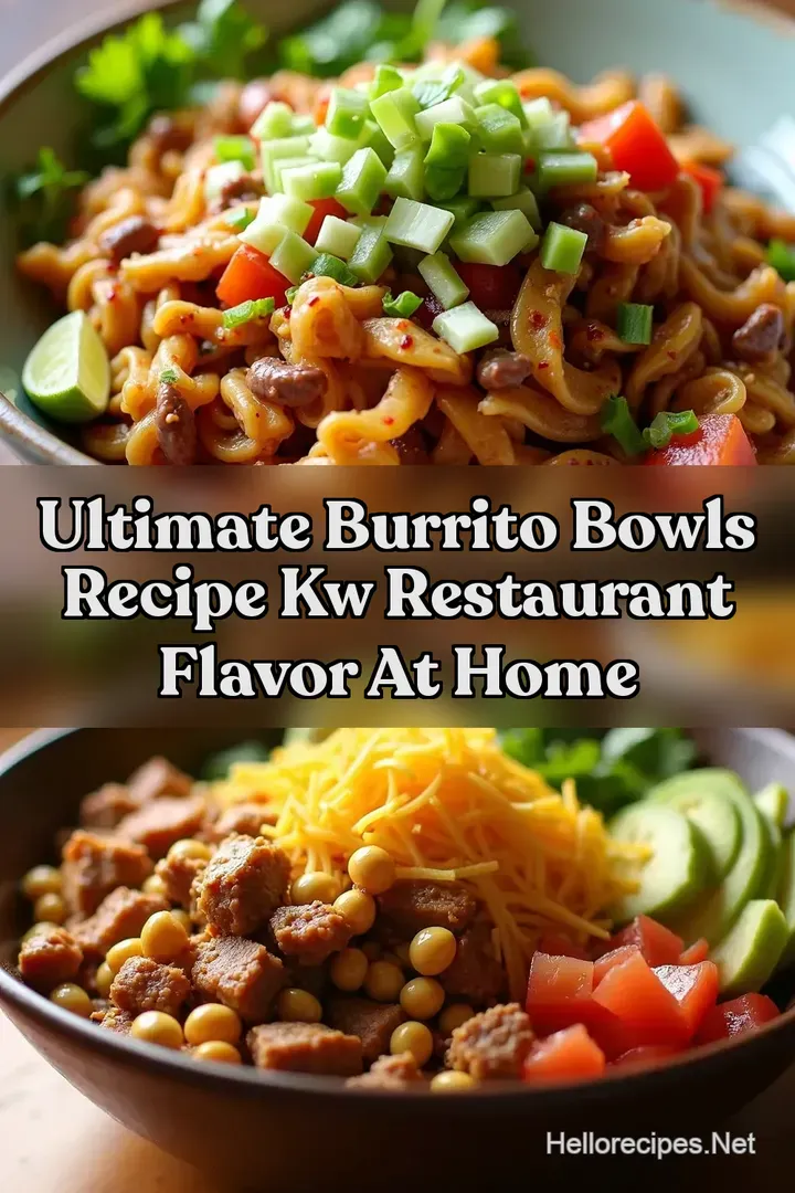 Ultimate Burrito Bowls Recipe kw Restaurant Flavor At Home