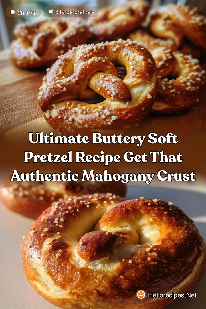 Ultimate Buttery Soft Pretzel Recipe Get That Authentic Mahogany Crust
