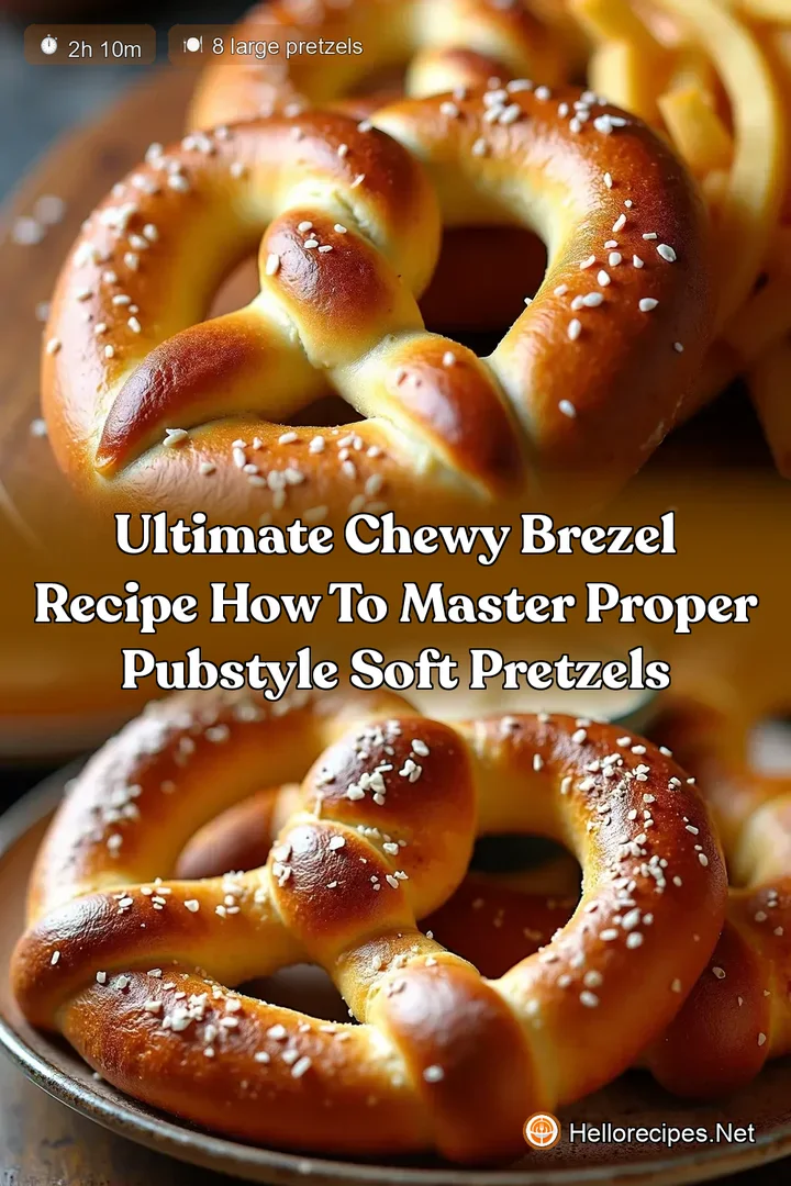 Ultimate Chewy Brezel Recipe How to Master Proper PubStyle Soft Pretzels