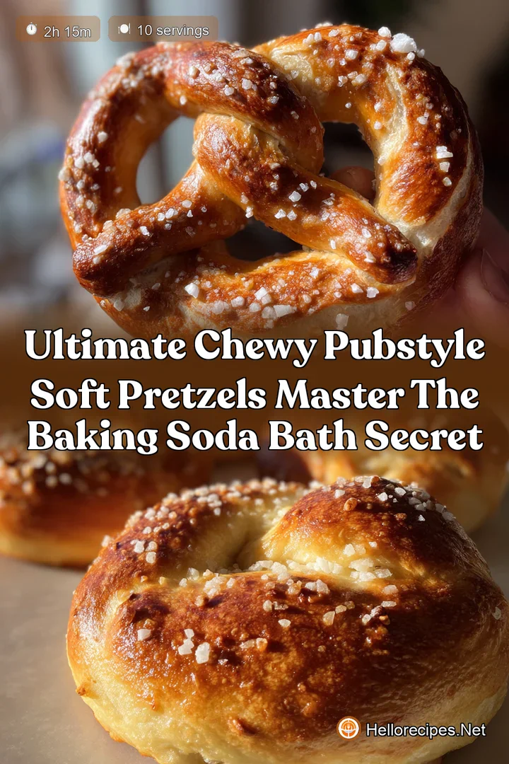 Ultimate Chewy PubStyle Soft Pretzels Master the Baking Soda Bath Secret