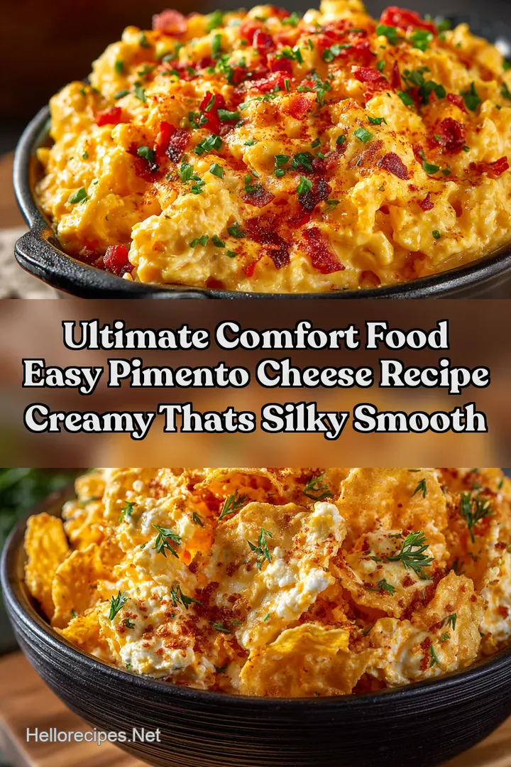 Ultimate Comfort Food Easy Pimento Cheese Recipe Creamy Thats Silky Smooth