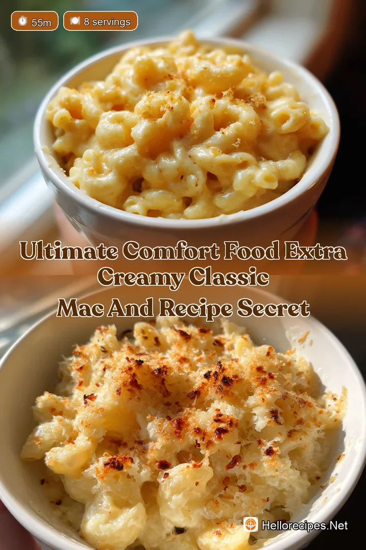 Ultimate Comfort Food Extra Creamy Classic Mac and Recipe Secret