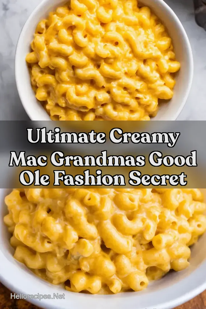 Ultimate Creamy Mac Grandmas Good Ole Fashion Secret