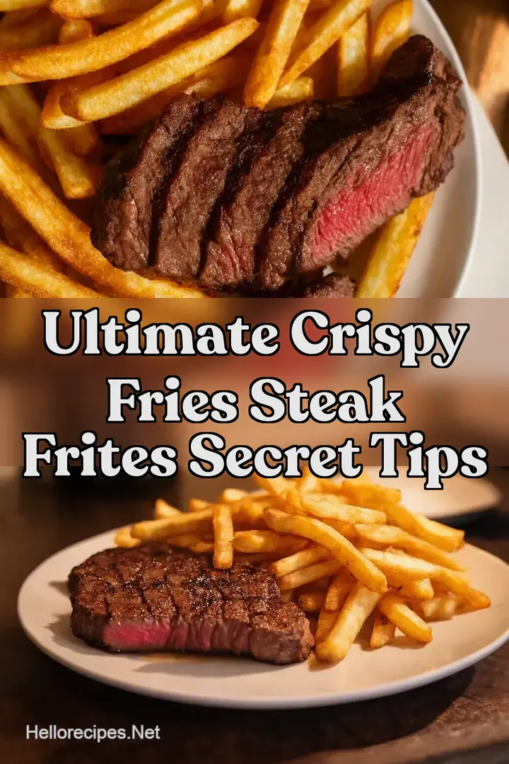 Ultimate Crispy Fries Steak Frites Secret Tips
