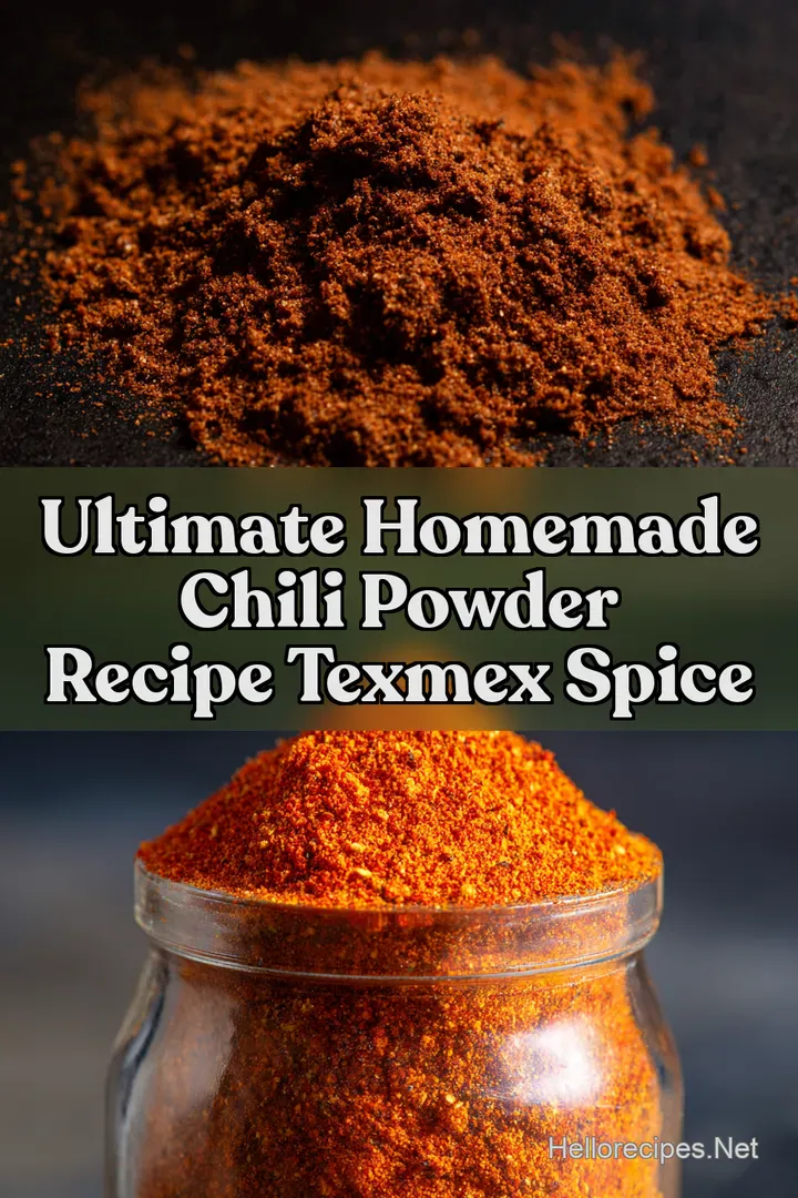 Ultimate Homemade Chili Powder Recipe TexMex Spice