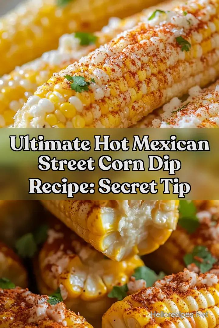 Ultimate Hot Mexican Street Corn Dip Recipe: Secret Tip