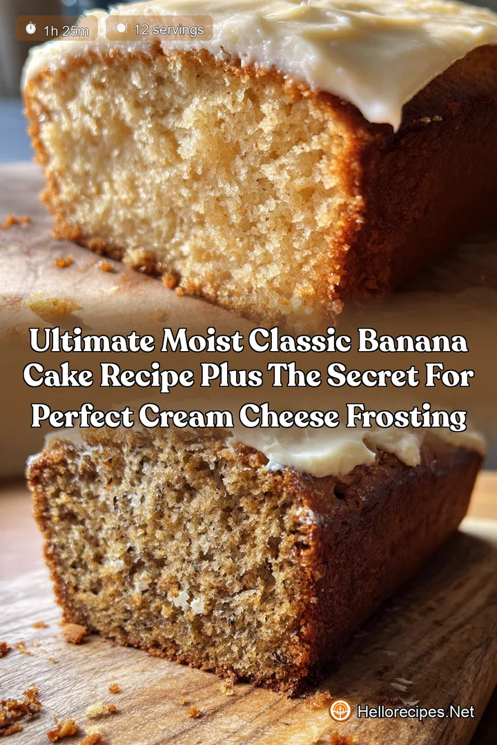 Ultimate Moist Classic Banana Cake Recipe Plus the Secret for Perfect Cream Cheese Frosting