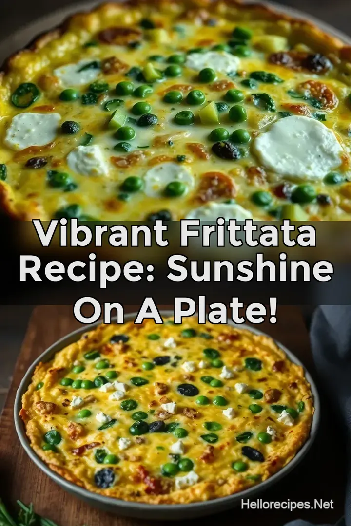 Vibrant Frittata Recipe: Sunshine On A Plate!