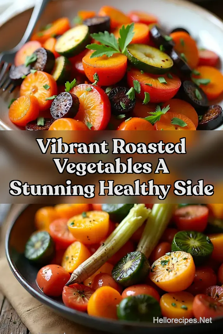 Vibrant Roasted Vegetables A Stunning Healthy Side