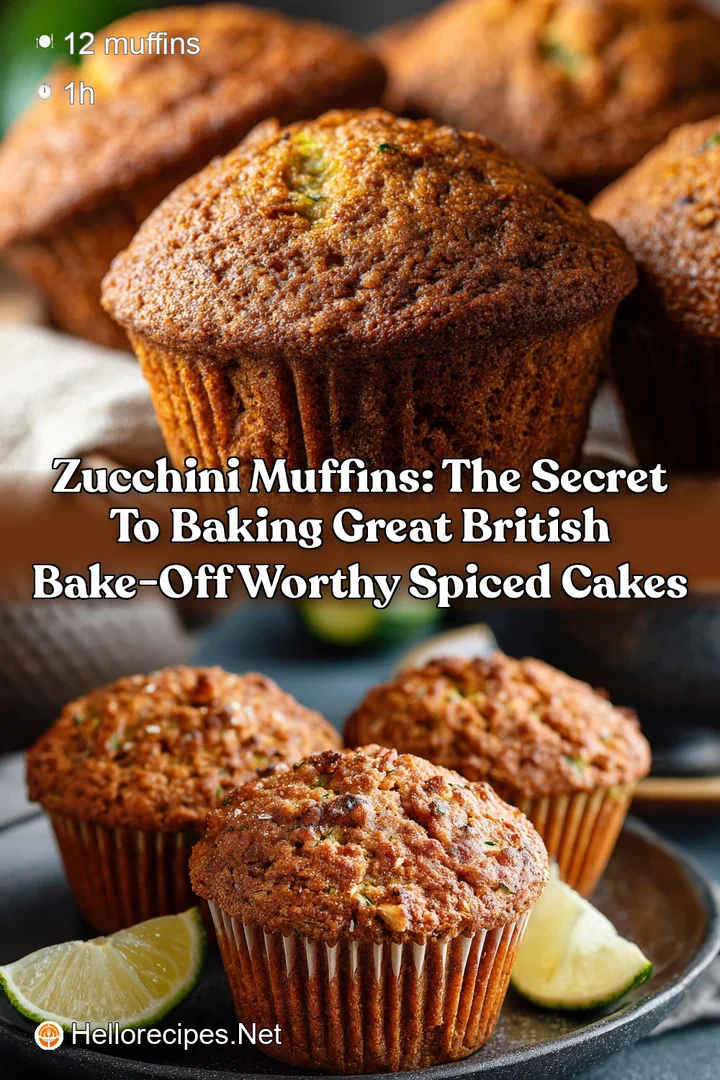 Zucchini Muffins: The Secret to Baking Great British Bake-Off Worthy Spiced Cakes