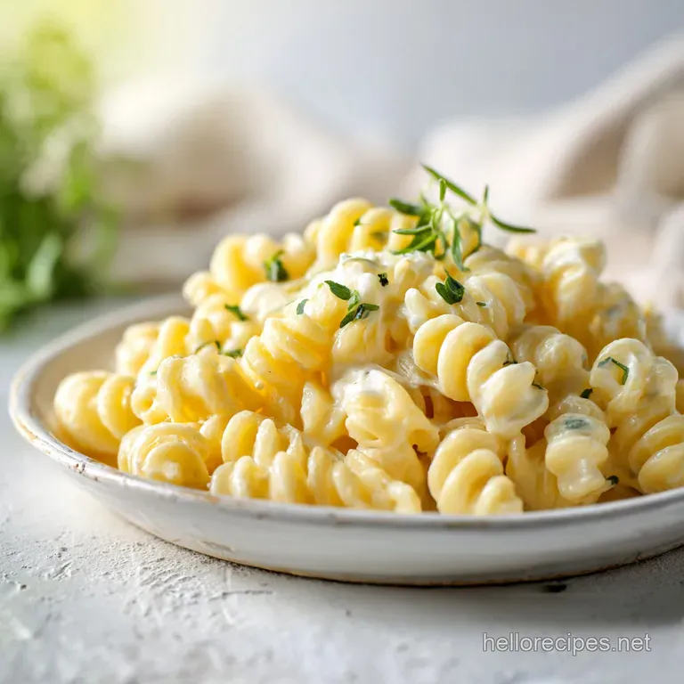 3 Ingredient Boursin Cheese Pasta