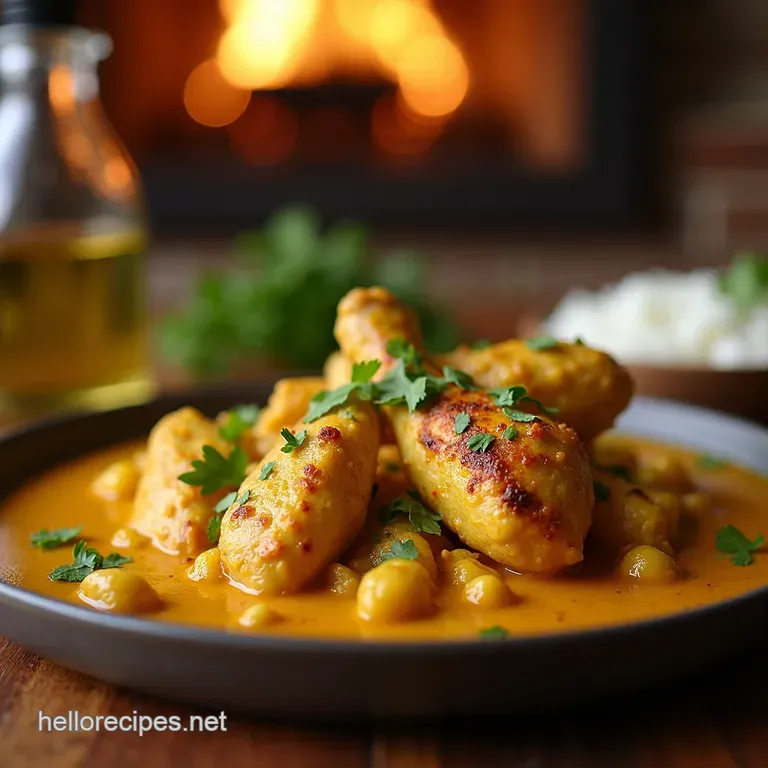 The 30Minute Wonder Speedy Seriously Flavourful Chicken Curry presentation