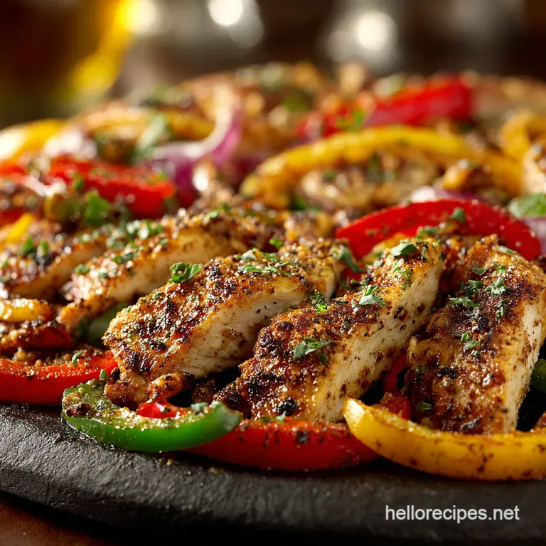 30Minute Fiesta Sheet Pan Chicken Fajitas