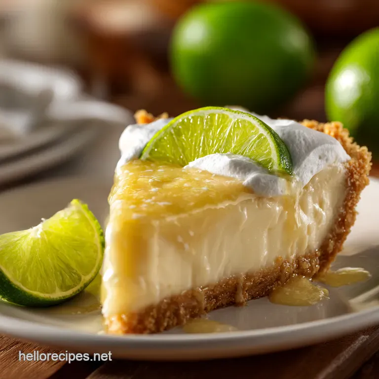 A Taste of Sunshine My Signature Tangy Key Lime Pie