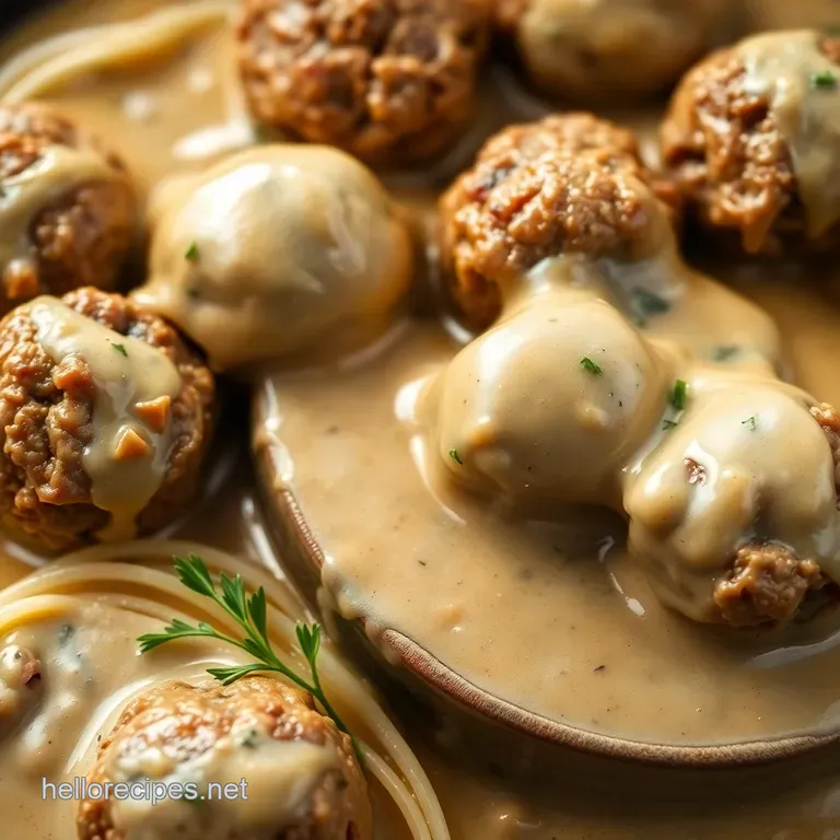 Absolutely Scrumptious Swedish Meatballs with Creamy Gravy