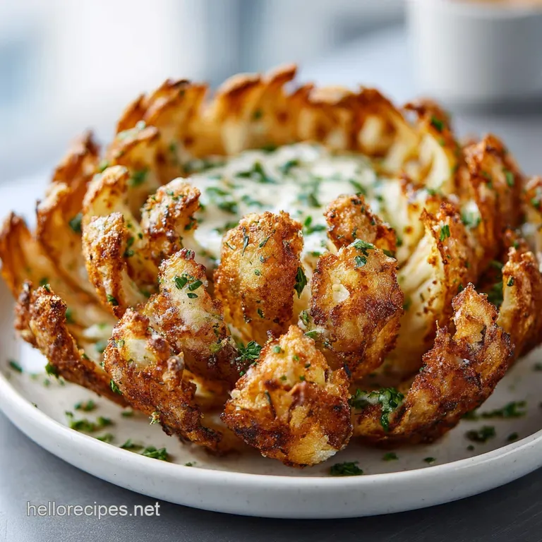 Air Fryer Blooming Onion: Perfectly Golden
