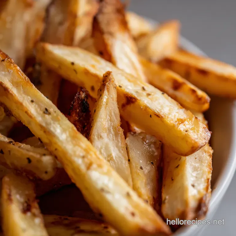 Air Fryer Homemade Fries Crispy Golden Perfection