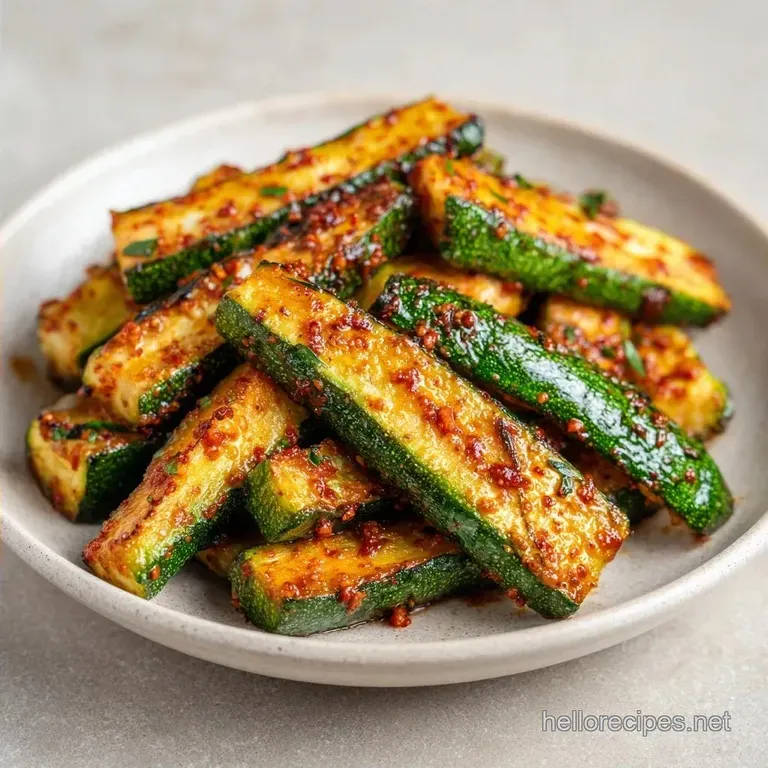 Air Fryer Roasted Zucchini: Crispy and Charred