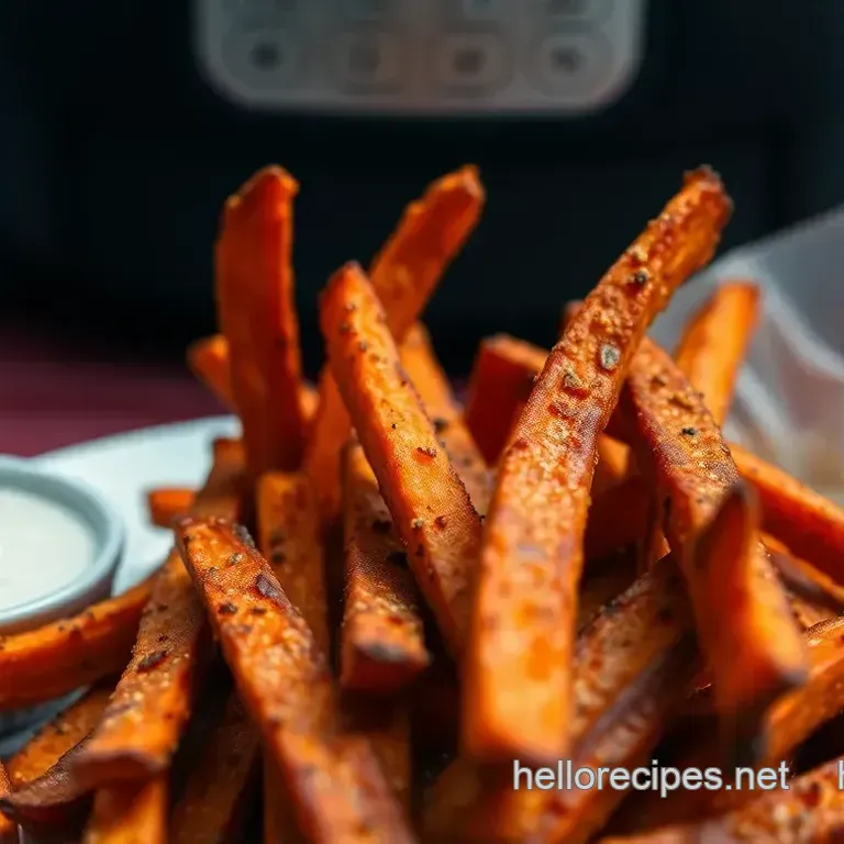 Air Fryer Sweet Potato Fries: Crispy Perfection!