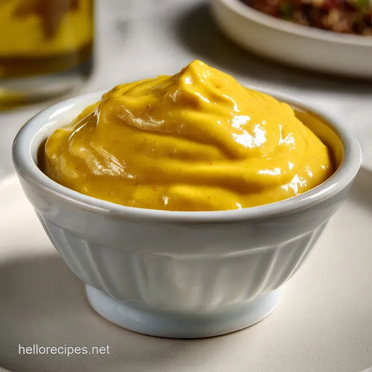Aji Amarillo Sauce: Bright Peruvian Yellow Sauce Recipe presentation