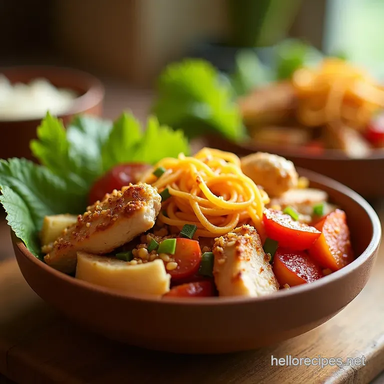 Aloha Chicken Bowl a Taste of Paradise at Home presentation