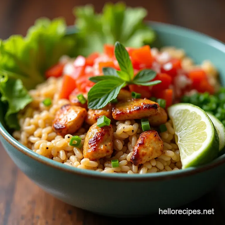 Aloha Chicken Bowl A Taste of Paradise at Home